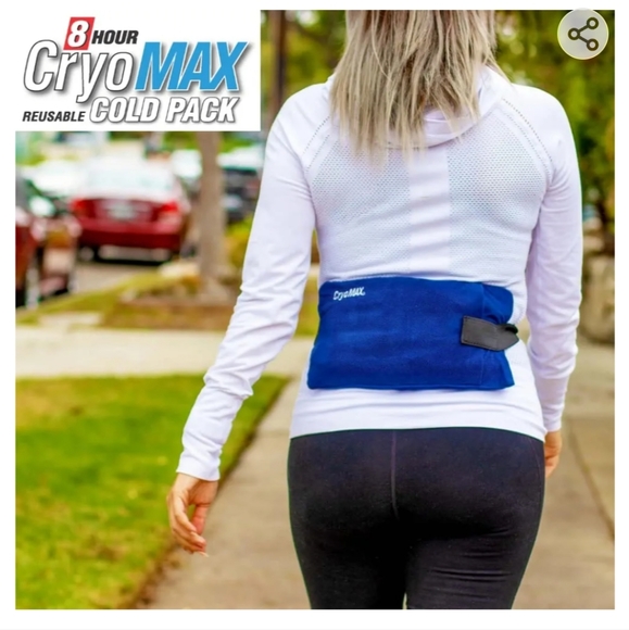 Cryo-Max Cold Pack, 8 Hour Reusable Cold Therapy Ice Pack for Elbows, Knees, - Picture 4 of 13
